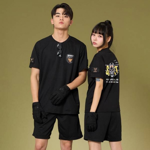 강철부대 STAR 블랙 반팔 반티(상의기준)