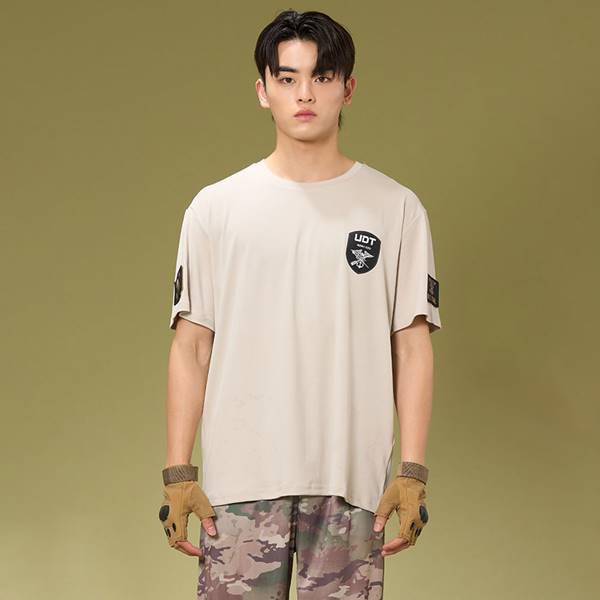 강철부대 UDT 반팔 베이지 반티(상의기준)