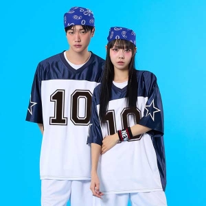 럭비반티 스포티 럭비 메쉬 네이비 반티 세트(상의기준)