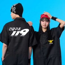 블랙 오프로드수트 반티(수트기준)