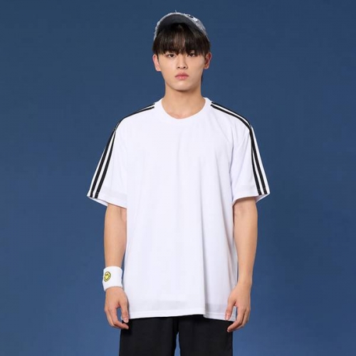 숄더 2선 오버핏져지 반팔 반티 화이트세트(상의기준)