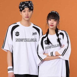 라인2선져지 화이트블랙 반티(상의기준)