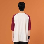 루즈핏 소매2선져지 와인 반티(상의기준)