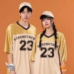 메탈럭비져지골드베이지 반티 세트(상의기준)