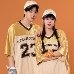 메탈럭비져지골드베이지 반티 세트(상의기준)