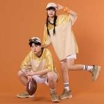 메탈럭비져지골드베이지 반티 세트(상의기준)