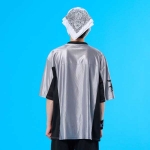 브라이트 배색 져지 실버 반티 세트(상의기준)