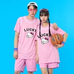 핑크 봉봉 농구 나시 세트(상의기준)