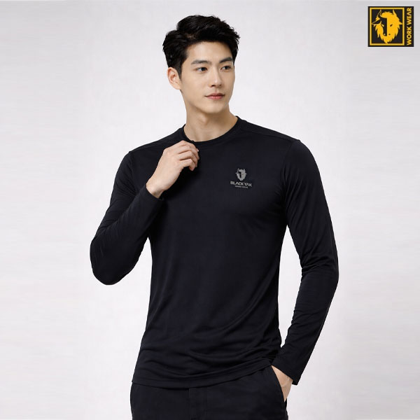 블랙야크(BLACKYAK) S-아쿠아라운드티셔츠 작업복티셔츠