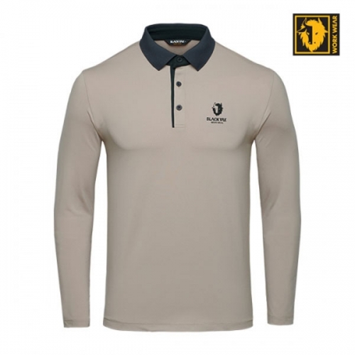 블랙야크(BLACKYAK) S-긴팔폴로티셔츠 긴팔카라티 작업복티셔츠