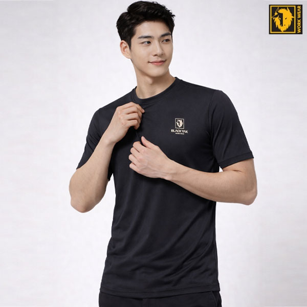 블랙야크(BLACKYAK) S-라운드티셔츠 반팔티 단체티 단체반팔