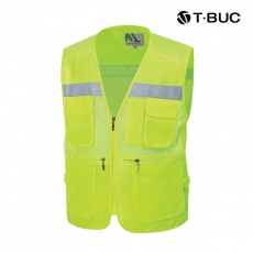 티뷰크(T&middot;BUC) 반사띠 형광 조끼 MK-191FB~194FB