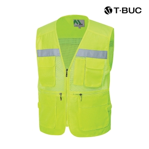 티뷰크(T&middot;BUC) 반사띠 형광 조끼 MK-191FB~194FB