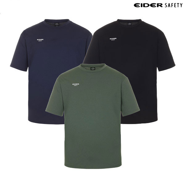 아이더 세이프티 오버핏 라운드 반팔티셔츠 TS-S2509 - S2511