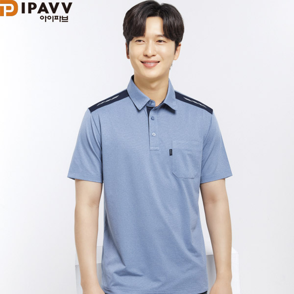 파브 근무복 작업복 반팔 카라 티셔츠 TS-2503