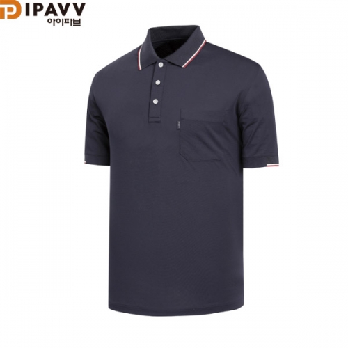 파브 근무복 작업복 반팔 카라 티셔츠 TS-2504