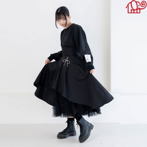 요들(YODEL) 언발란스 플레어 에이프런 YDA-006