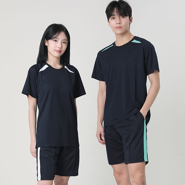 기능성 하복 트레이닝세트 SKSD 07-18~07-19 (중 고등학교 체육복 단체츄리닝 제작)