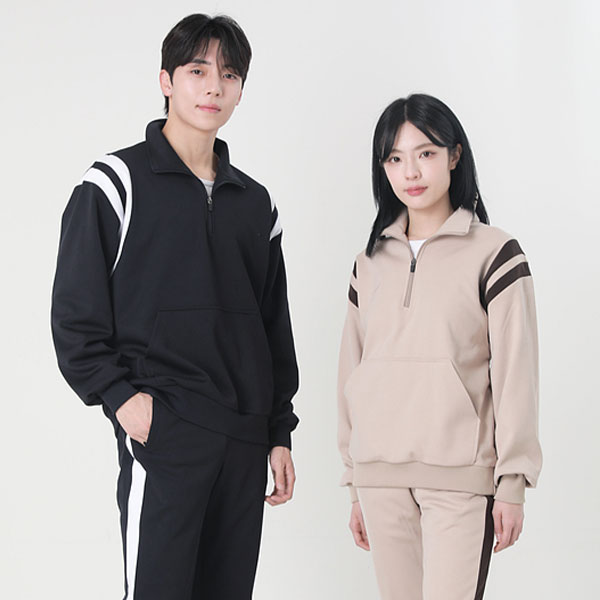 이중지 트레이닝복 세트 SKSD 153 (중 고등학교 체육복 단체츄리닝 제작)