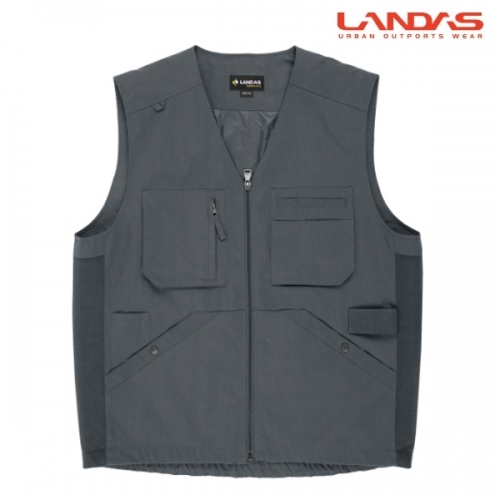 랜더스 스트레치 매쉬 워크 조끼(남녀공용) LD-71