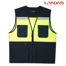랜더스 반사 방범조끼(남녀공용) LD-484