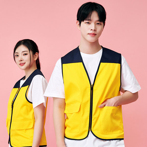 스포비스(SPOVIS) 단체조끼 TC 브이넥 마트조끼 CSR-901 - 918