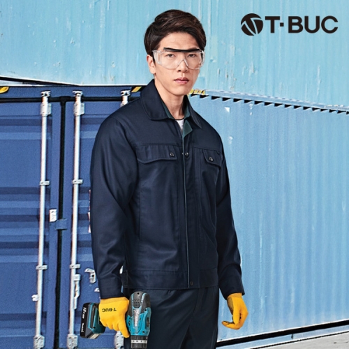티뷰크 개버딘 작업복 상의 바지 세트 TB-02JP