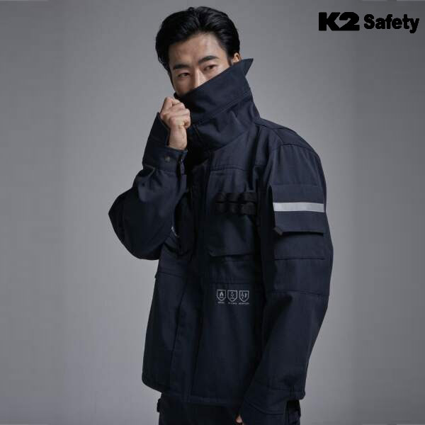 K2 세이프티 작업복 근무복 사계절 난연 자켓 JK-A5103