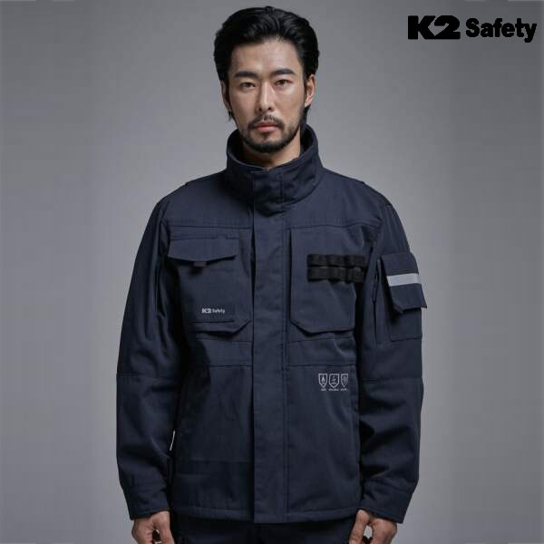K2 세이프티 작업복 근무복 사계절 난연 자켓 JK-A5103