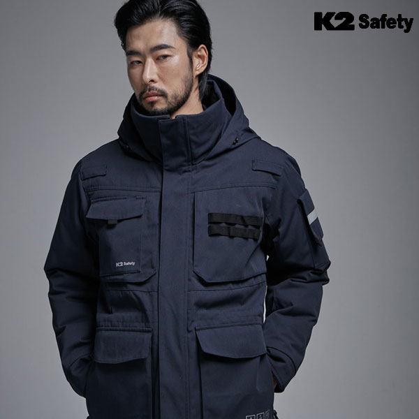 K2 세이프티 작업복 근무복 사계절 난연 패딩 자켓 JK-F5103