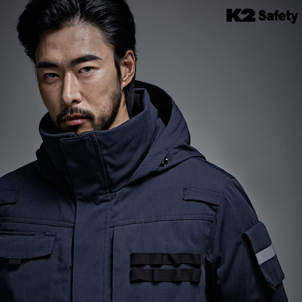 K2 세이프티 작업복 근무복 사계절 난연 패딩 자켓 JK-F5103