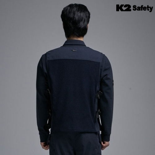 K2 세이프티 근무복 작업복 사계절 난연 조끼 VE-A5603