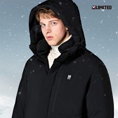 엠리밋 후드일체형 히트엠 브랜드 패딩 자켓 (남녀공용) 377
