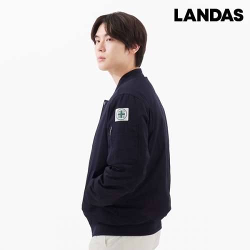 랜더스(LANDAS) 겨울 작업복 자켓 항공자켓 블루종 (남녀공용) JK-745W