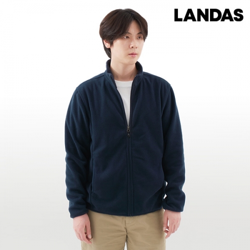 랜더스(LANDAS) 베이직 플리스 자켓 후리스 폴라폴리스 (남녀공용) JK-410W