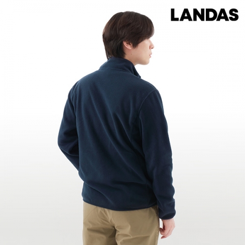랜더스(LANDAS) 베이직 플리스 자켓 후리스 폴라폴리스 (남녀공용) JK-410W