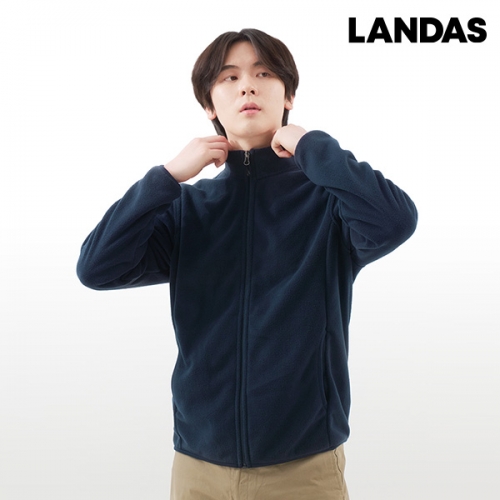랜더스(LANDAS) 베이직 플리스 자켓 후리스 폴라폴리스 (남녀공용) JK-410W