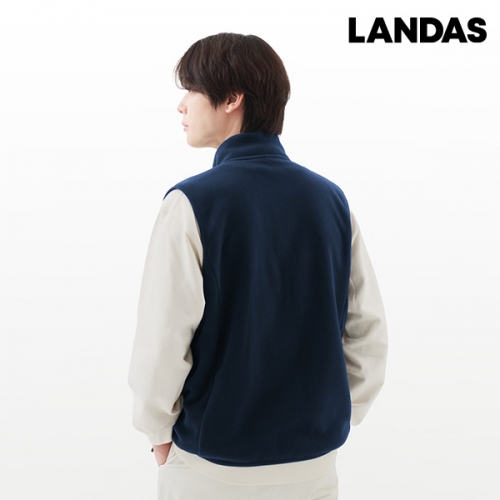 랜더스(LANDAS) 베이직 플리스 베스트 후리스 조끼 (남녀공용) LD-41W