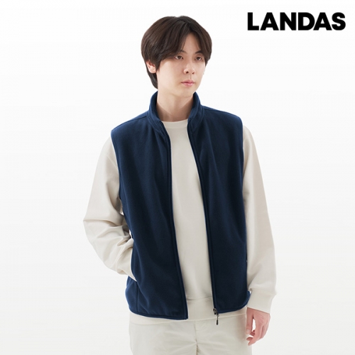 랜더스(LANDAS) 베이직 플리스 베스트 후리스 조끼 (남녀공용) LD-41W