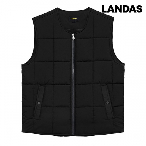 랜더스(LANDAS) 라운드넥 퀄팅 베스트 패딩 조끼 (남녀공용) LD-91W