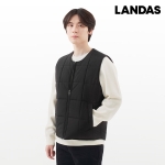 랜더스(LANDAS) 라운드넥 퀄팅 베스트 패딩 조끼 (남녀공용) LD-91W