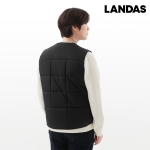 랜더스(LANDAS) 라운드넥 퀄팅 베스트 패딩 조끼 (남녀공용) LD-91W