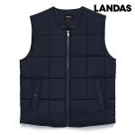랜더스(LANDAS) 라운드넥 퀄팅 베스트 패딩 조끼 (남녀공용) LD-91W