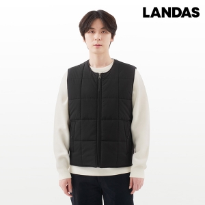 랜더스(LANDAS) 라운드넥 퀄팅 베스트 패딩 조끼 (남녀공용) LD-91W