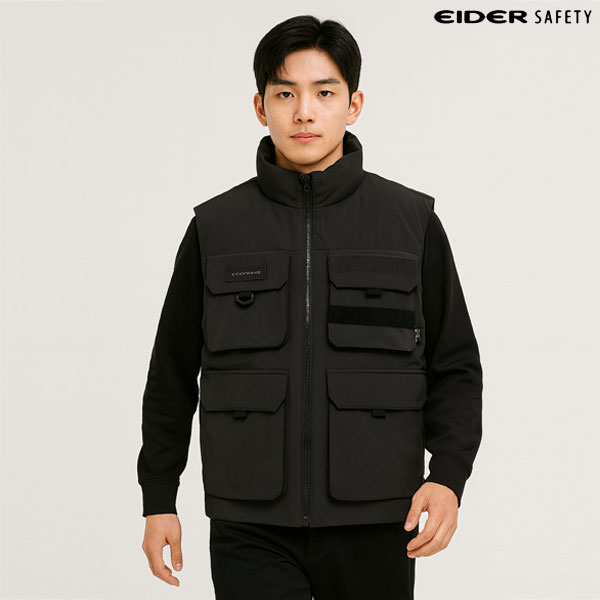 아이더 세이프티 코듀라 패딩 베스트 조끼 VE-F2547