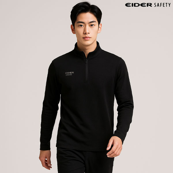 아이더 세이프티 플리스 하프 집업 티셔츠 TS-F2514