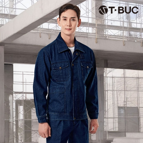 티뷰크 블루진 사철 작업복 상의/하의 TB-54JP