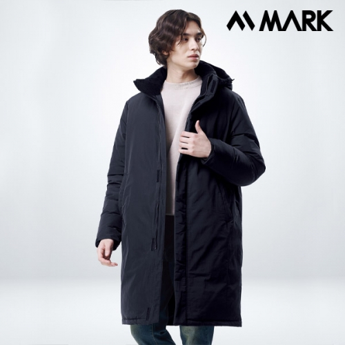 마커(MARK) 베이직 롱 파카 MK-4311 롱패딩 겨울단체복 회사유니폼