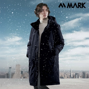 마커(MARK) 베이직 롱 파카 MK-4311 롱패딩 겨울단체복 회사유니폼