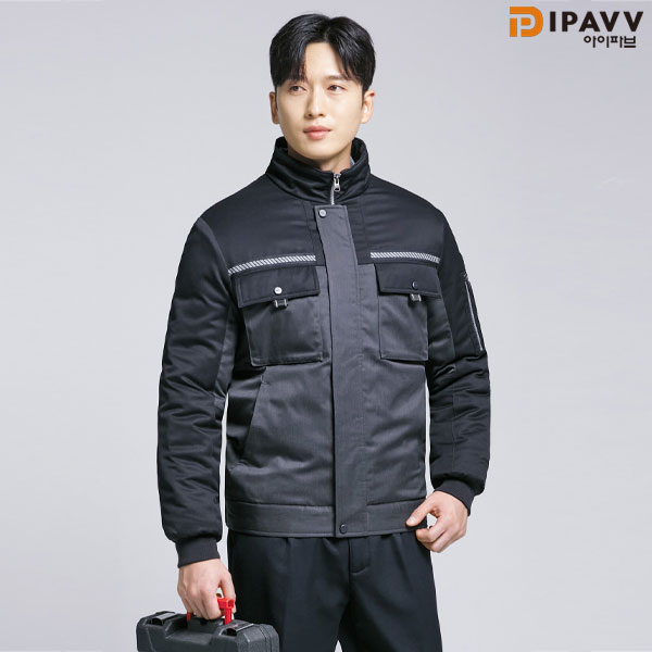 파브 겨울 동계 근무복 작업복 제전복 점퍼 WM-J6503